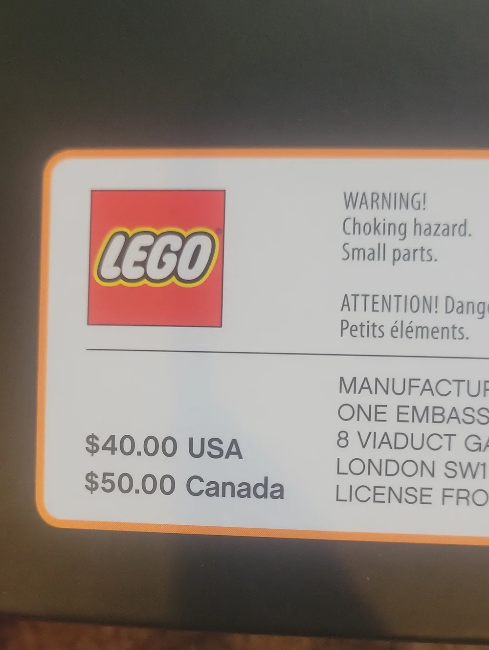 LEGO Minifigure: A Visual History - Orange Cover